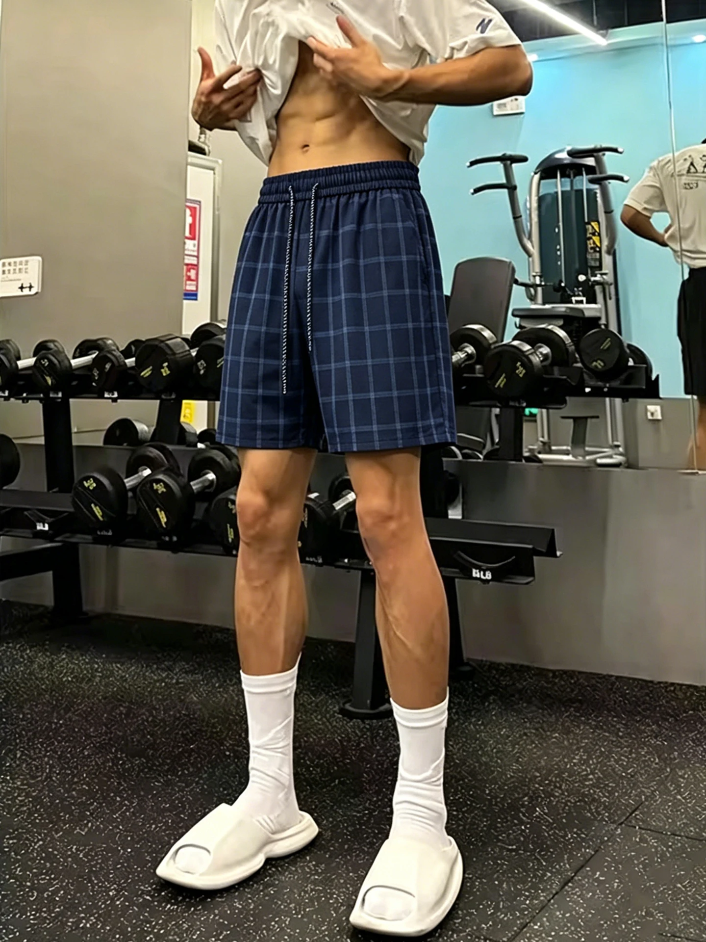 Cleanfit American Retro Plaid Shorts Men's Summer Fitness Trendy Sport Training Four-Five Parts Pants Casual Loose Fit Shorts
Cleanfit American Retro Plaid Shorts Men's Summer Fitness Trendy Sport Training Four-Five Parts Pants Casual Loose Fit Shorts