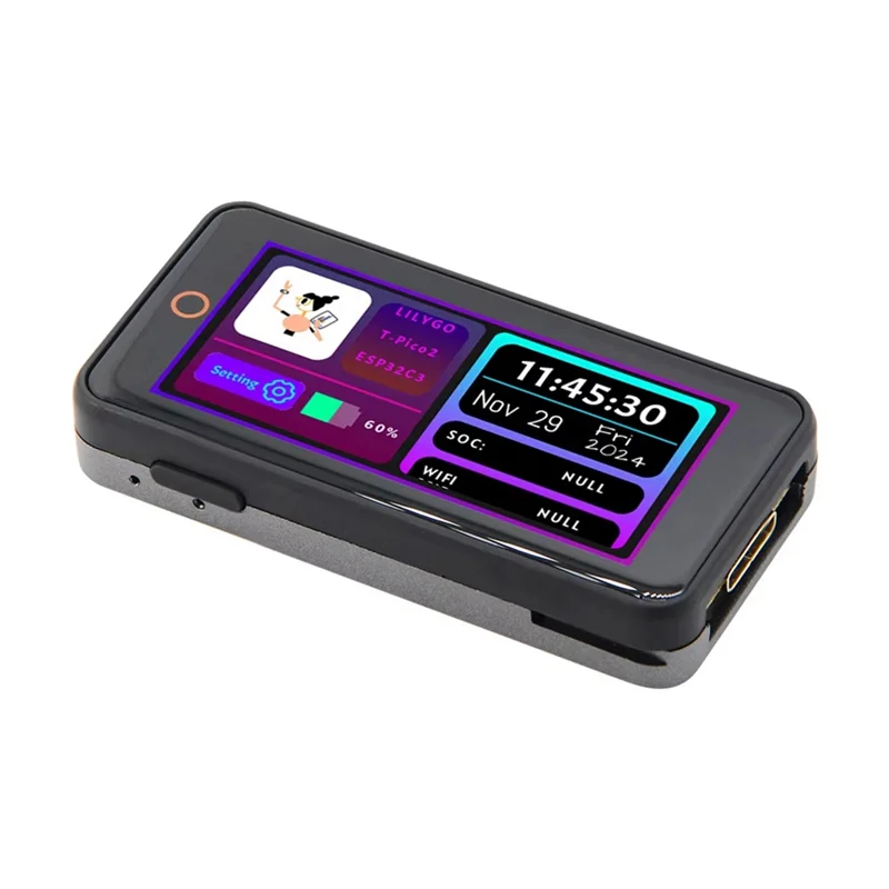 Плата разработки Exquisite-RP2350 Встроенный модуль расширения ESP32-C6 2,33-дюймовый сенсорный ЖК-дисплей
Плата разработки Exquisite-RP2350 Встроенный модуль расширения ESP32-C6 2,33-дюймовый сенсорный ЖК-дисплей