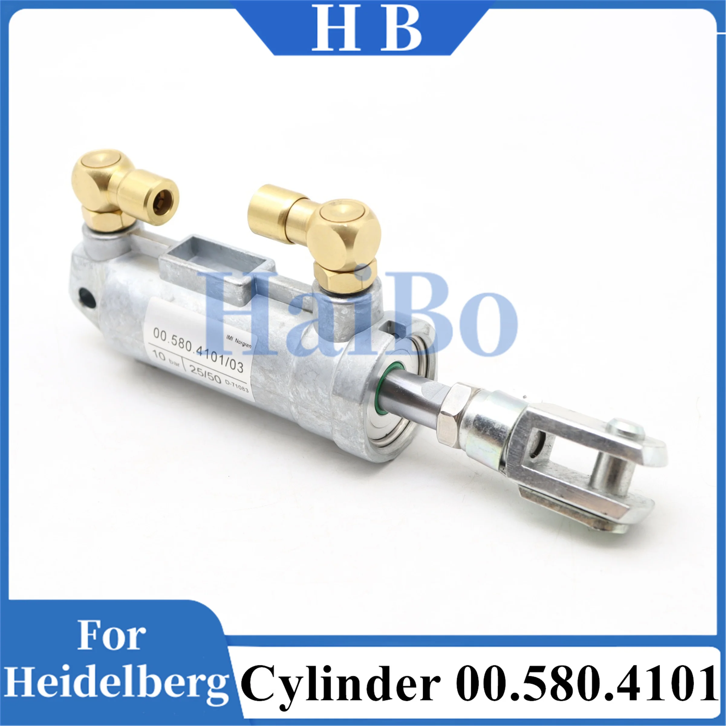HaiBo Best Quality 00.580.4101 00.580.4101/03 Pneumatic Cylinder for XL105 CD102 SM102 SM74 SM52 Reliable Printing Machine
HaiBo Best Quality 00.580.4101 00.580.4101/03 Pneumatic Cylinder for XL105 CD102 SM102 SM74 SM52 Reliable Printing Machine