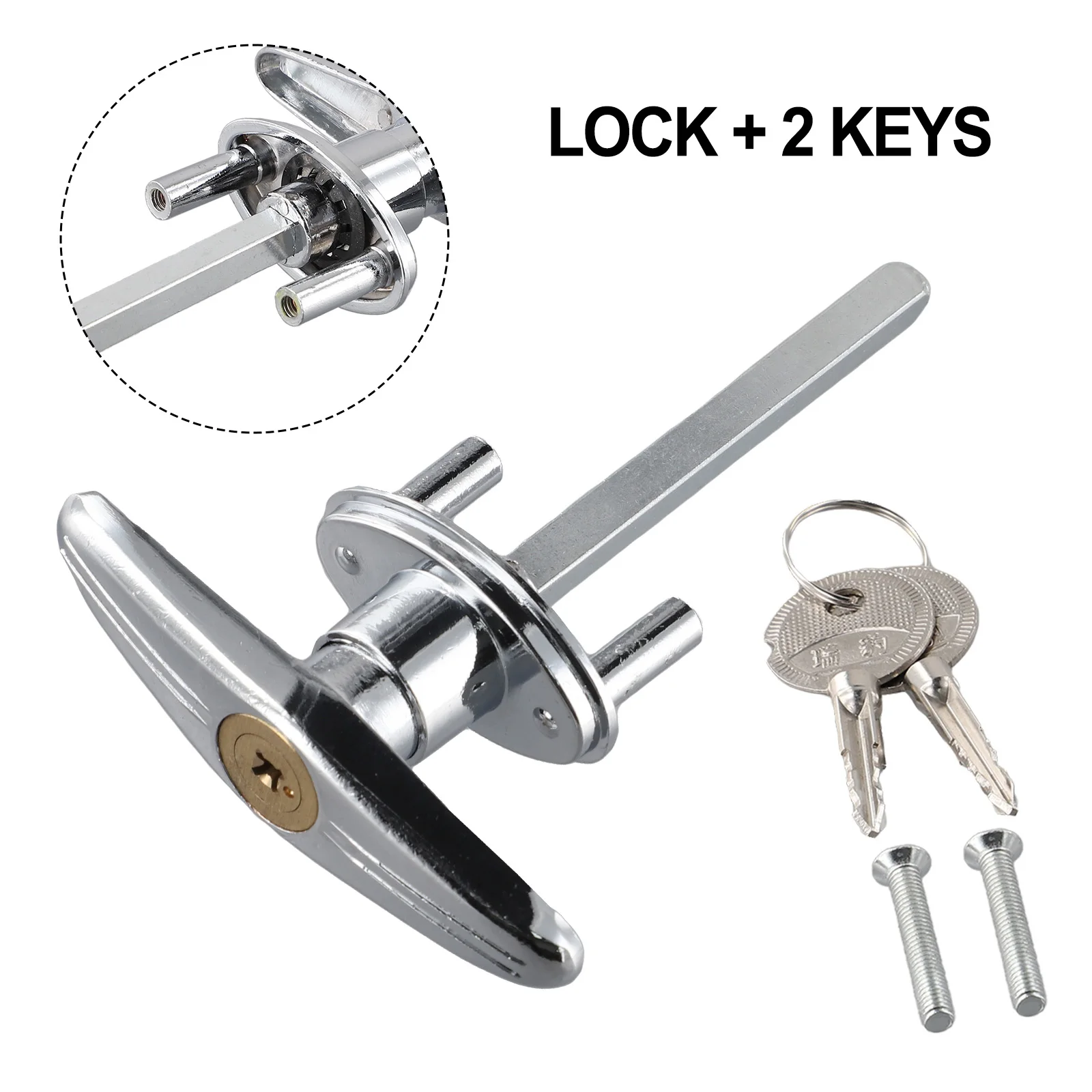 Garage Door Lock With T Lock Handle Suitable For Caravan And Motorhome Door Lock Garage Door Lock With T-lock Handle
Garage Door Lock With T Lock Handle Suitable For Caravan And Motorhome Door Lock Garage Door Lock With T-lock Handle