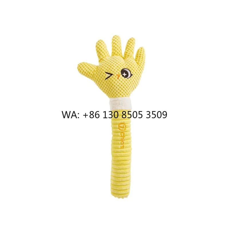 Senye Squeaky Hand-Shaped Plush Dog Chew Toy Cute Cartoon & Fashion Puppy for Interactive Play Anxiety Relief Boredom Buster
Senye Squeaky Hand-Shaped Plush Dog Chew Toy Cute Cartoon & Fashion Puppy for Interactive Play Anxiety Relief Boredom Buster