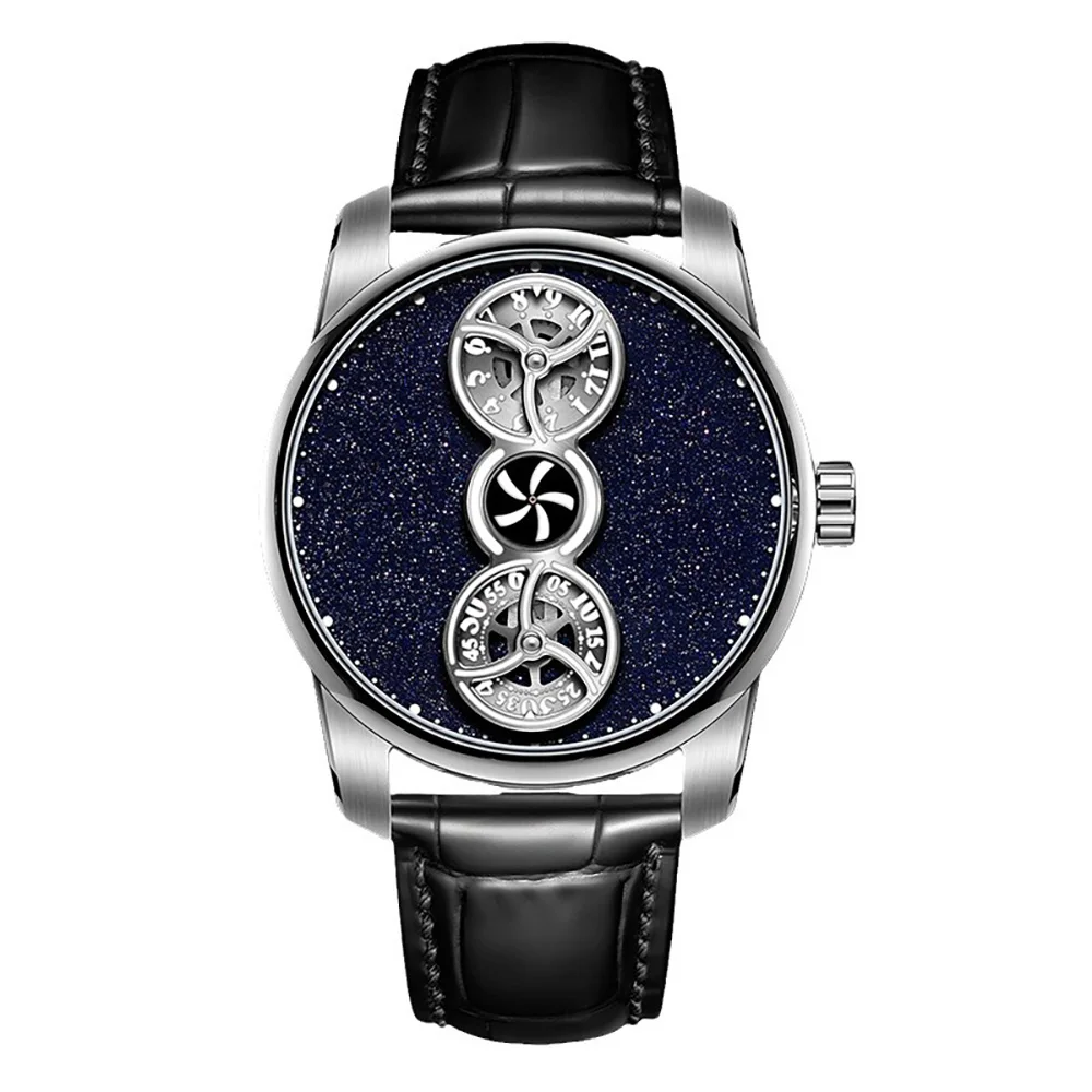 316L Stainless Steel Men Super Luminous Waterproof Watch Curvature Engine Star Rotor Mechanical Automatic Watch
316L Stainless Steel Men Super Luminous Waterproof Watch Curvature Engine Star Rotor Mechanical Automatic Watch