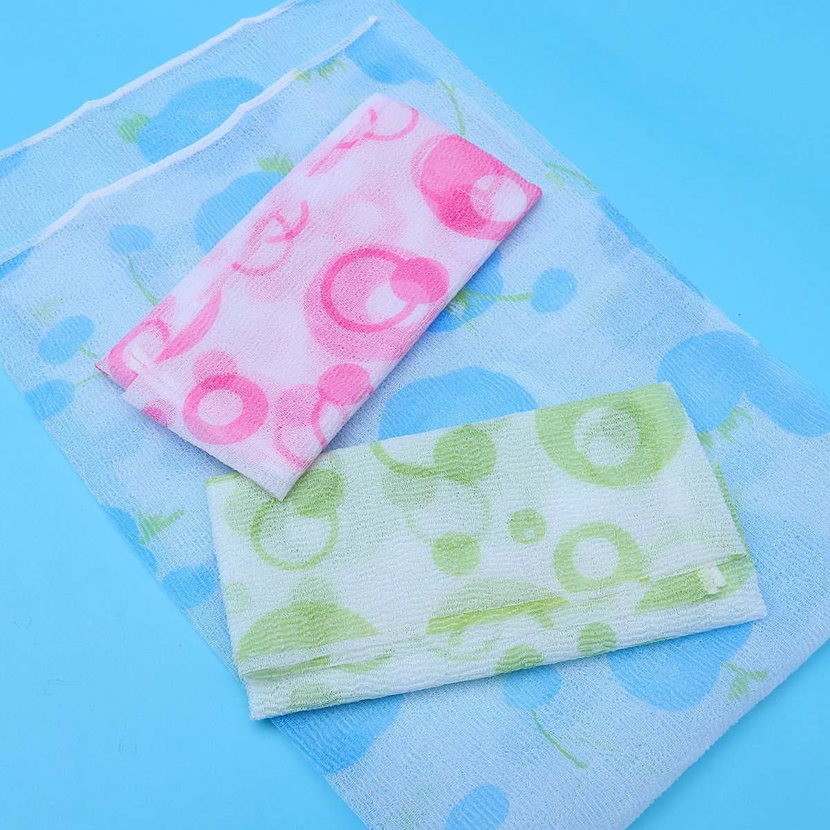 3pcs Bath Long Strip Nylon Exfoliating Back Scrubber Shower Cleaning Back Scrubber Tool For Body Green Blue Pink
3pcs Bath Long Strip Nylon Exfoliating Back Scrubber Shower Cleaning Back Scrubber Tool For Body Green Blue Pink