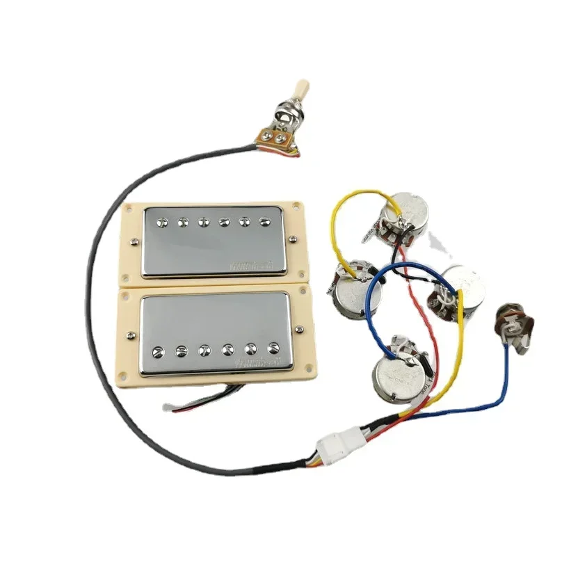 Wilkinson Ainico5 Humbucker Набор звукоснимателей для электрогитары 4C с жгутом проводов Система звукоснимателей для гитары Подходит для электрогитары
Wilkinson Ainico5 Humbucker Набор звукоснимателей для электрогитары 4C с жгутом проводов Система звукоснимателей для гитары Подходит для электрогитары