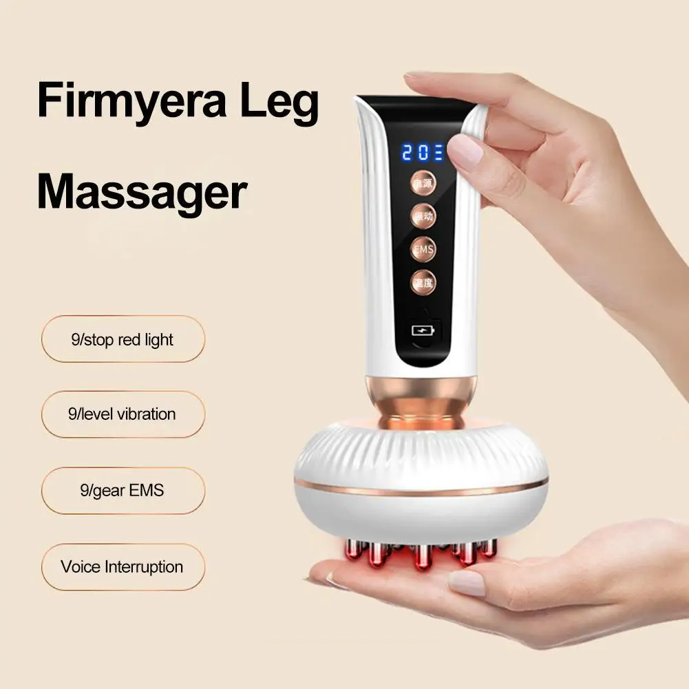 Microcurrent Body Massager Gua Sha Electric Meridian Brush With Heated Vibration Red Light Therapy Body Slimming Anti Cellulite
Microcurrent Body Massager Gua Sha Electric Meridian Brush With Heated Vibration Red Light Therapy Body Slimming Anti Cellulite