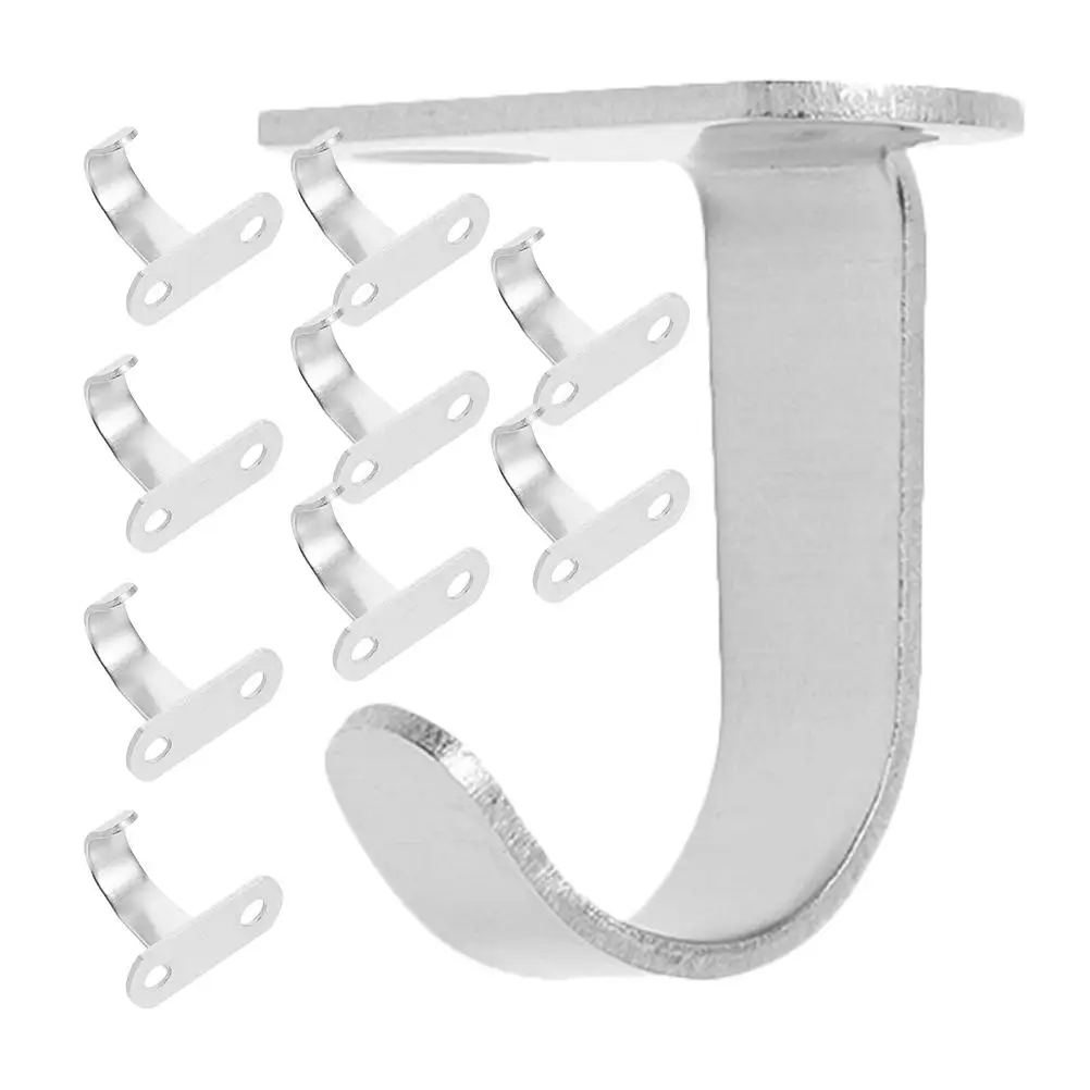 10pcs Stainless Steel Hooks Heavy Duty Wall Mounted Metal Hangers for Home Ceiling Hanging Plants Flowerpot Reliable
10pcs Stainless Steel Hooks Heavy Duty Wall Mounted Metal Hangers for Home Ceiling Hanging Plants Flowerpot Reliable