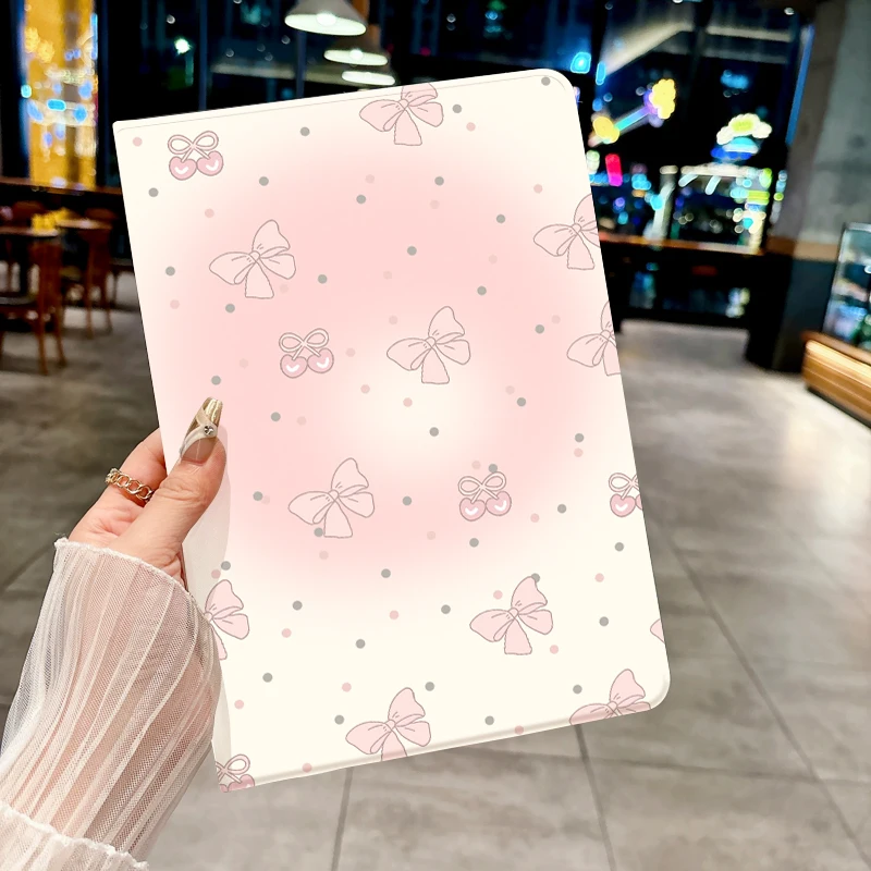 Cute Polka dot cherry bow case for iPad pro 10/11-Inch 2020/6th/7th /8th /Air 3rd/Air 4th/9th gen/Air 5th Gen 2022/Air 11
Cute Polka dot cherry bow case for iPad pro 10/11-Inch 2020/6th/7th /8th /Air 3rd/Air 4th/9th gen/Air 5th Gen 2022/Air 11
