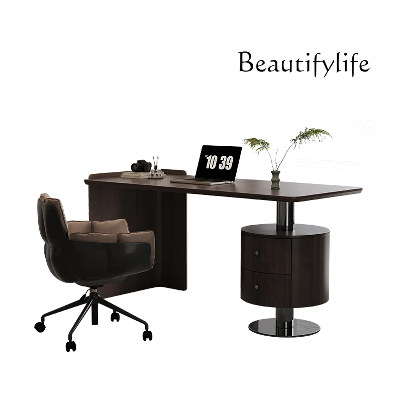Italian light luxury modern high-end solid wood desk home living room study office study computer desk
Italian light luxury modern high-end solid wood desk home living room study office study computer desk