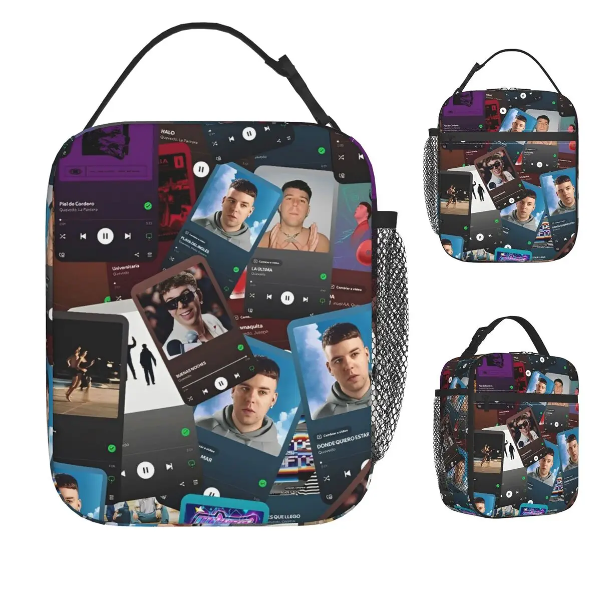 Рэпер Quevedo, испанская певица, сумка для обеда, портативный ланч-бокс, пляжная сумка-холодильник с графическим рисунком, Kawaii Oxford Tote, сумки для еды
Рэпер Quevedo, испанская певица, сумка для обеда, портативный ланч-бокс, пляжная сумка-холодильник с графическим рисунком, Kawaii Oxford Tote, сумки для еды