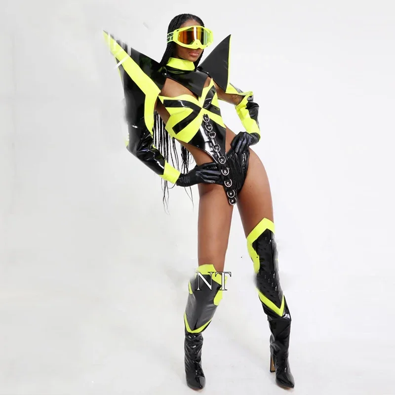 Tech Style Outfit Sexy Pole Dance Clothing Women Gogo Dance Costume Bar Nightclub Dj Ds Stage Wear
Tech Style Outfit Sexy Pole Dance Clothing Women Gogo Dance Costume Bar Nightclub Dj Ds Stage Wear