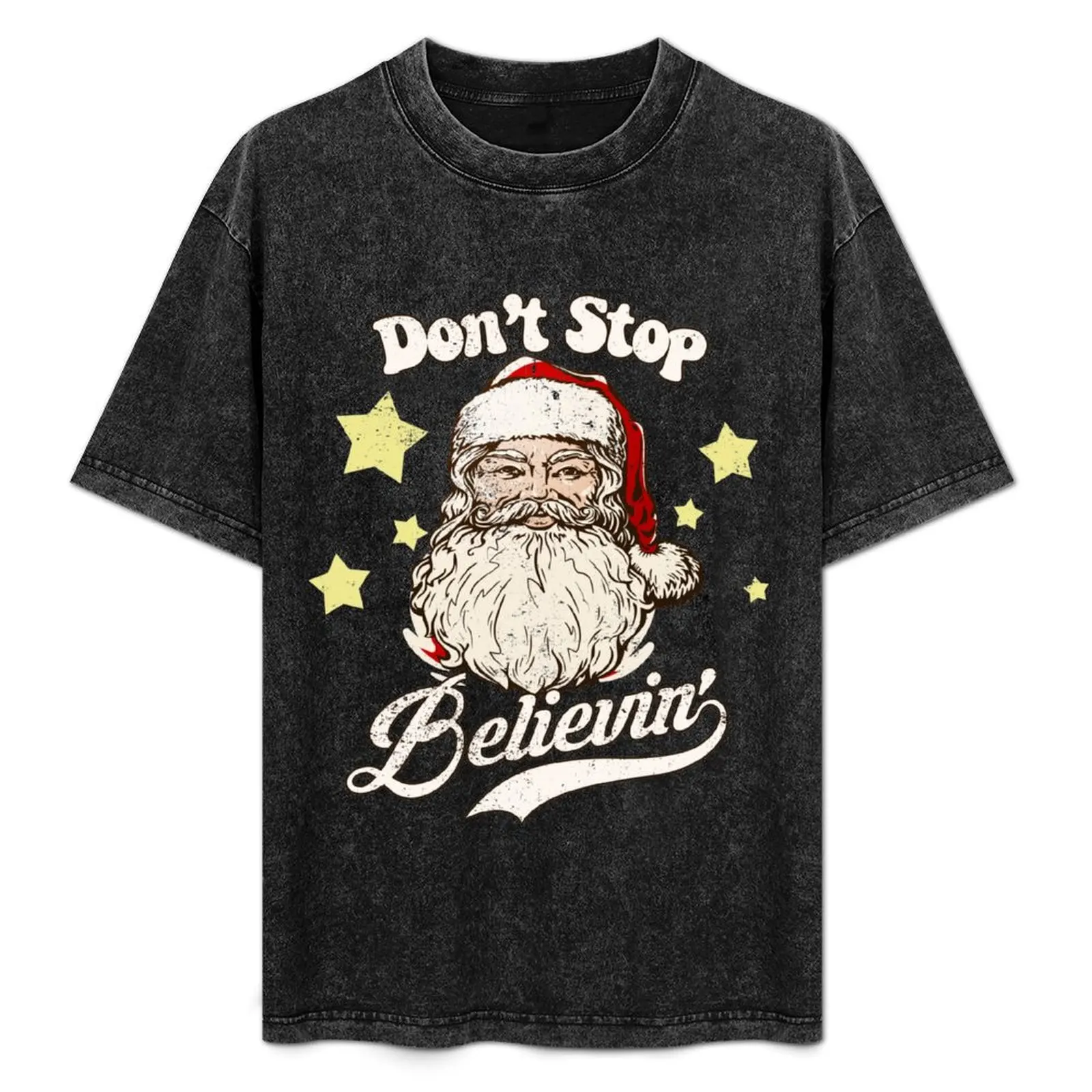 Christmas Santa Don't Stop Believin T-Shirt Light Athletic Short Sleeve Tee Shirt
Christmas Santa Don't Stop Believin T-Shirt Light Athletic Short Sleeve Tee Shirt