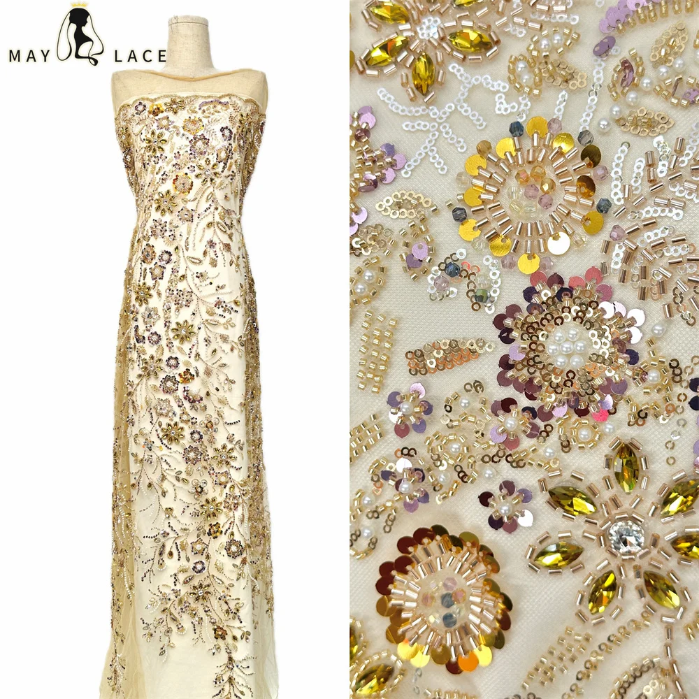 Золотая африканская тюль-кружевная ткань 2026 Французская сетка с блестками, вышивка бисером, роскошное кружевное тюлевое сетчатое нигерийское платье, 5 ярдов
Золотая африканская тюль-кружевная ткань 2026 Французская сетка с блестками, вышивка бисером, роскошное кружевное тюлевое сетчатое нигерийское платье, 5 ярдов