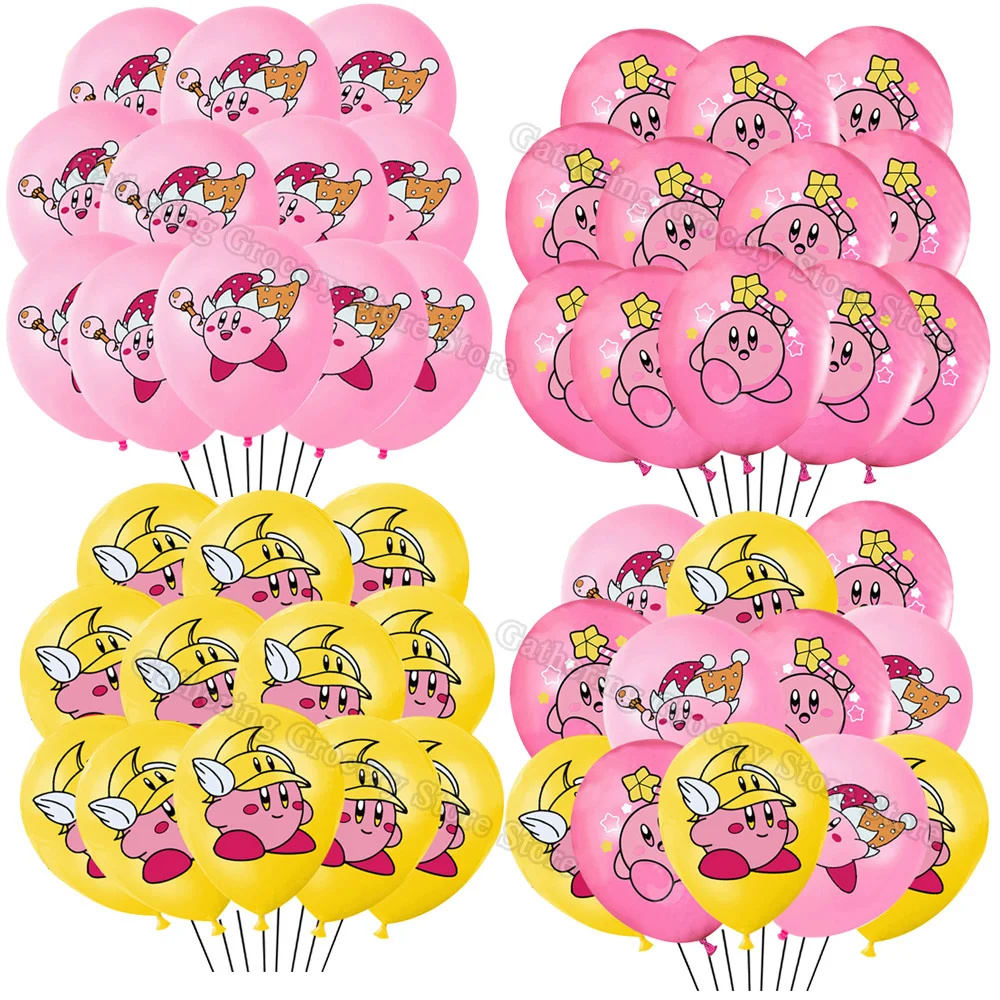 12Pcs Star Kirbys 12Inch Latex Ballon Children's Toy Gift Party Supplies Anime Scene Layout Inflate Globos DIY Party Decoration
12Pcs Star Kirbys 12Inch Latex Ballon Children's Toy Gift Party Supplies Anime Scene Layout Inflate Globos DIY Party Decoration