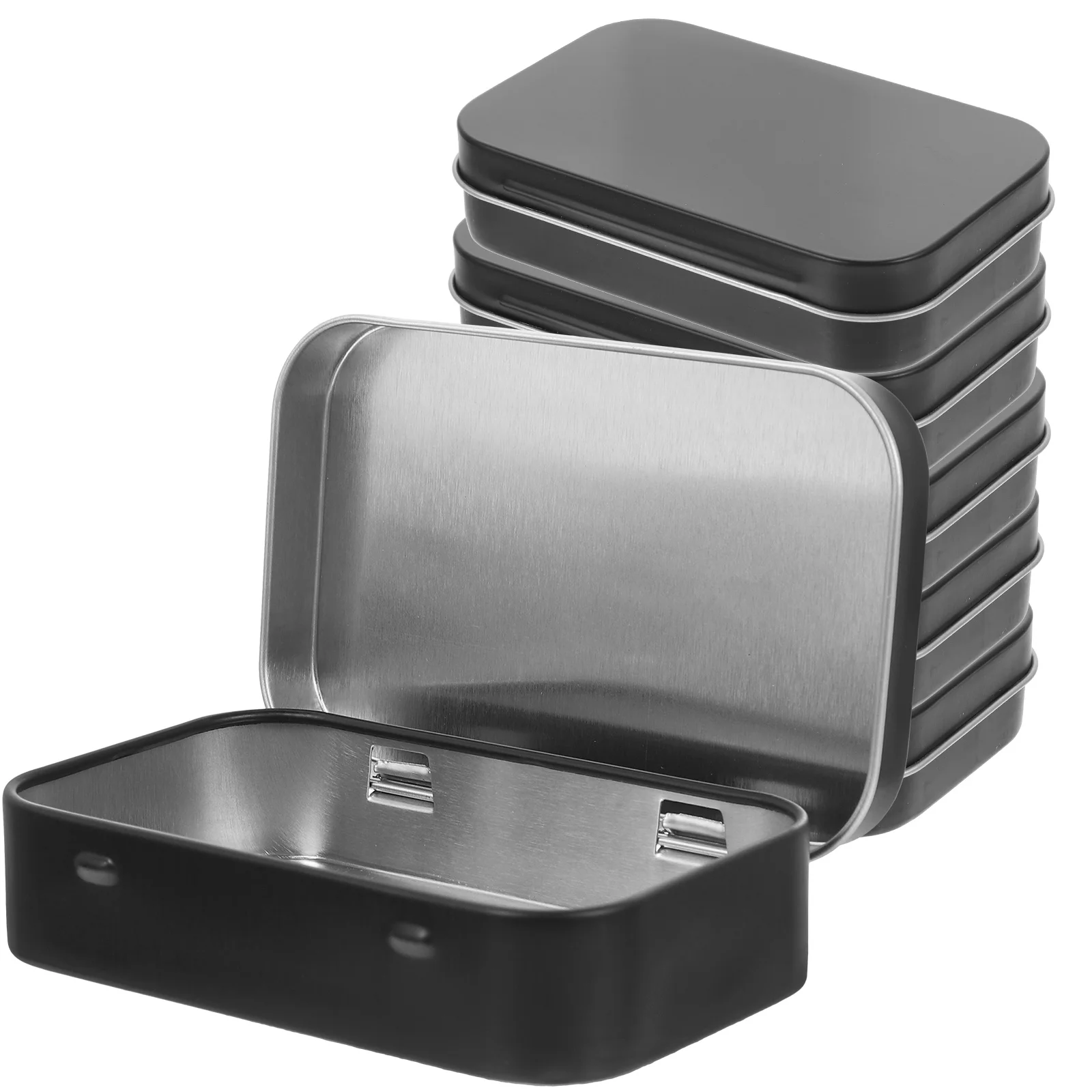 6 Pcs Snack Box Flip-type Storage Office Hinges Organizer Tinplate Small Bin with Lid
6 Pcs Snack Box Flip-type Storage Office Hinges Organizer Tinplate Small Bin with Lid