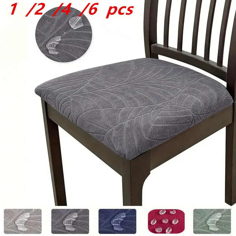 1/2/4/6pc jacquard waterproof chair cover slipcover for dining room ,chair seat cover for wedding banquet office chair protector
1/2/4/6pc jacquard waterproof chair cover slipcover for dining room ,chair seat cover for wedding banquet office chair protector
