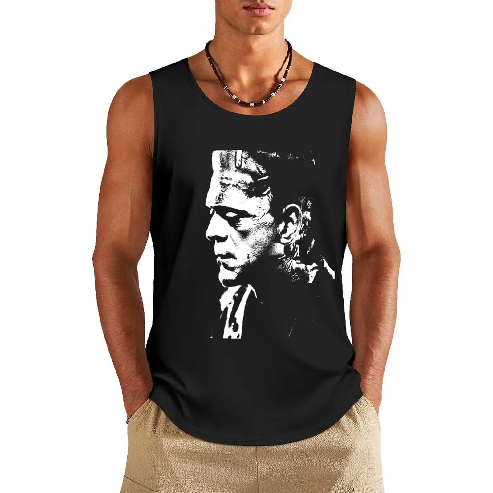 Frankenstein horror Tank Top summer clothes man 2025 sleeveless shirt man gym accessories man
Frankenstein horror Tank Top summer clothes man 2025 sleeveless shirt man gym accessories man