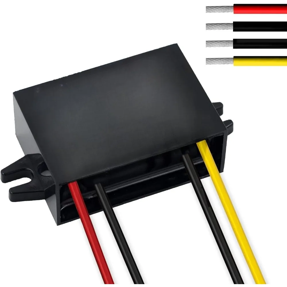 DC 12V 24V To 5V Step Down Converter Regulator 5A 25W Power Adapter Reducer For Car Electronics Truck Vehicle Boat Solar System
DC 12V 24V To 5V Step Down Converter Regulator 5A 25W Power Adapter Reducer For Car Electronics Truck Vehicle Boat Solar System
