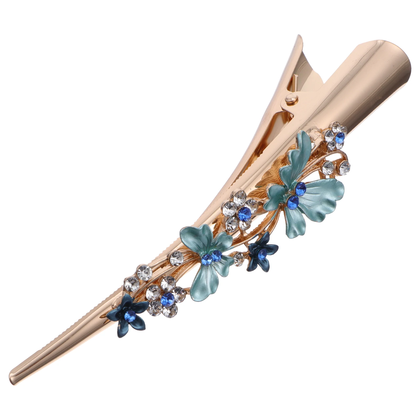 Metal Flower Hair Clips Decorative Women Snap Duckbill Clip for Party Festival Travel Daily Life Alloy Hair Accessories
Metal Flower Hair Clips Decorative Women Snap Duckbill Clip for Party Festival Travel Daily Life Alloy Hair Accessories
