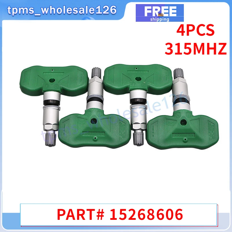 315 МГц TPMS 4 шт. датчик давления в автомобильных шинах 15268606 Для Buick Cadillac CTS Chevrolet Corvette GMC Pontiac Saturn 20925924
315 МГц TPMS 4 шт. датчик давления в автомобильных шинах 15268606 Для Buick Cadillac CTS Chevrolet Corvette GMC Pontiac Saturn 20925924