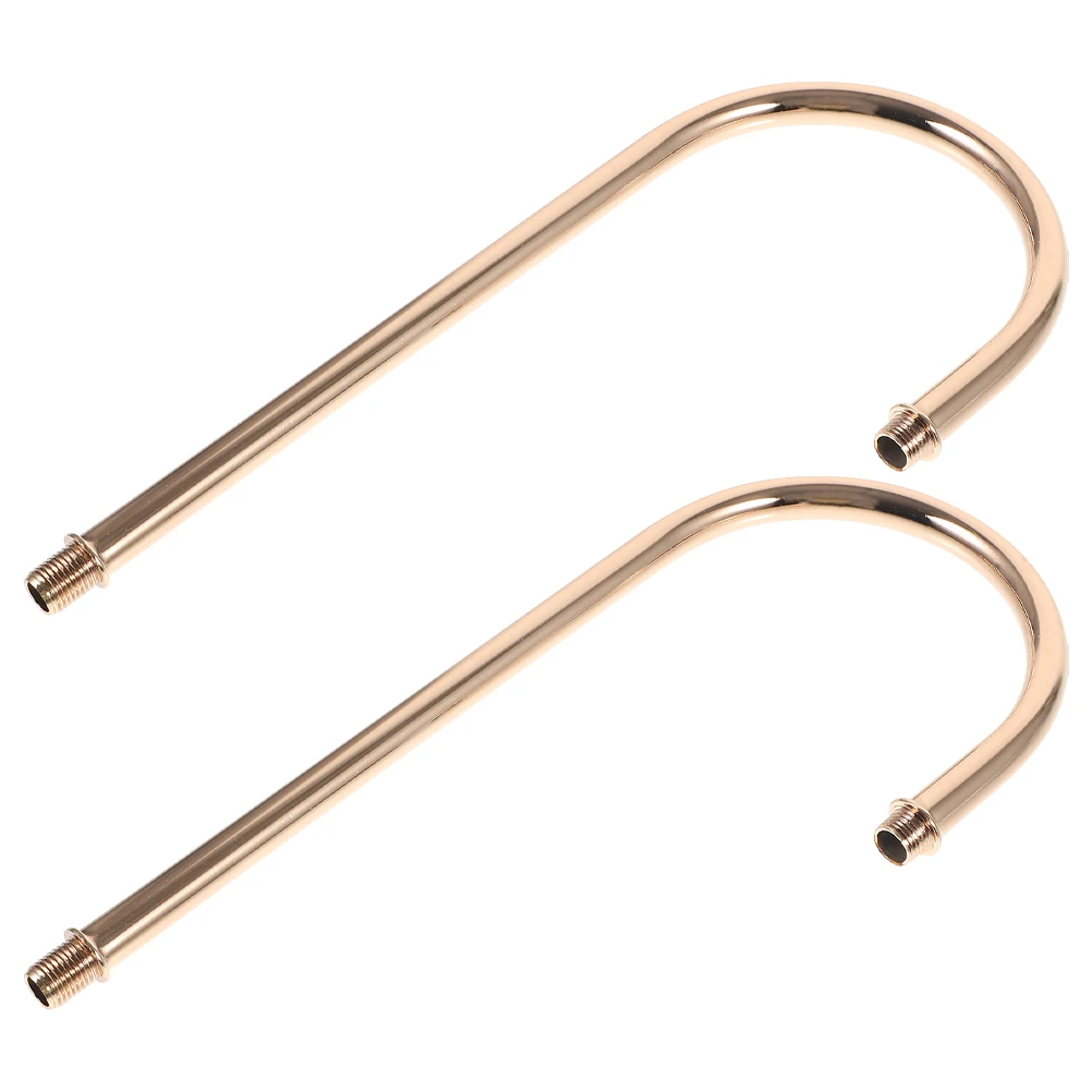 2Pcs Wall Lamp Curved Pipe Threaded Bend Ideal for Corridor Lighting Fixture Parts DIY Lamp Accessory Pendant Lighting Stem Kit
2Pcs Wall Lamp Curved Pipe Threaded Bend Ideal for Corridor Lighting Fixture Parts DIY Lamp Accessory Pendant Lighting Stem Kit