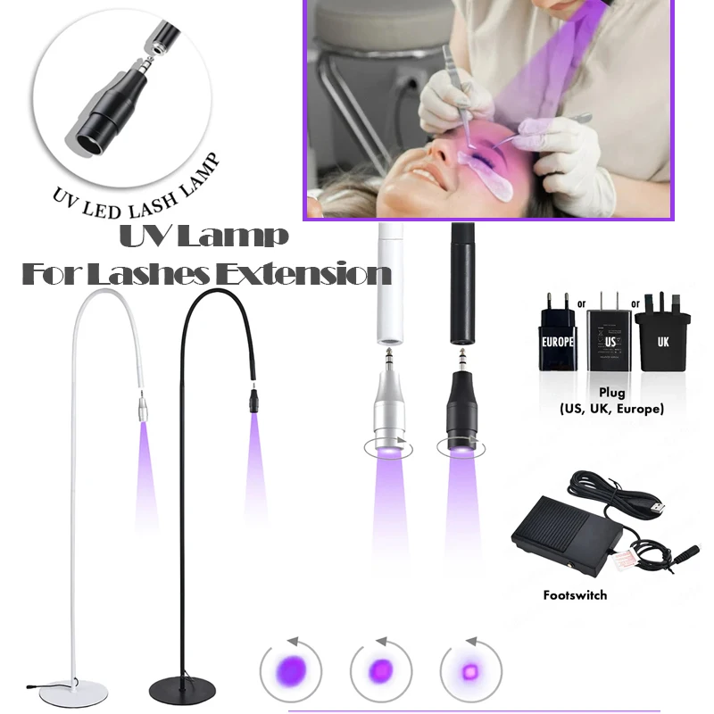 10W Purple Light Eyelash UV Lamp False Eyelash Extension UV Gel Curing Lamp Foot Switch Phototherapy Lamp Nail Oil Curing Lamp
10W Purple Light Eyelash UV Lamp False Eyelash Extension UV Gel Curing Lamp Foot Switch Phototherapy Lamp Nail Oil Curing Lamp
