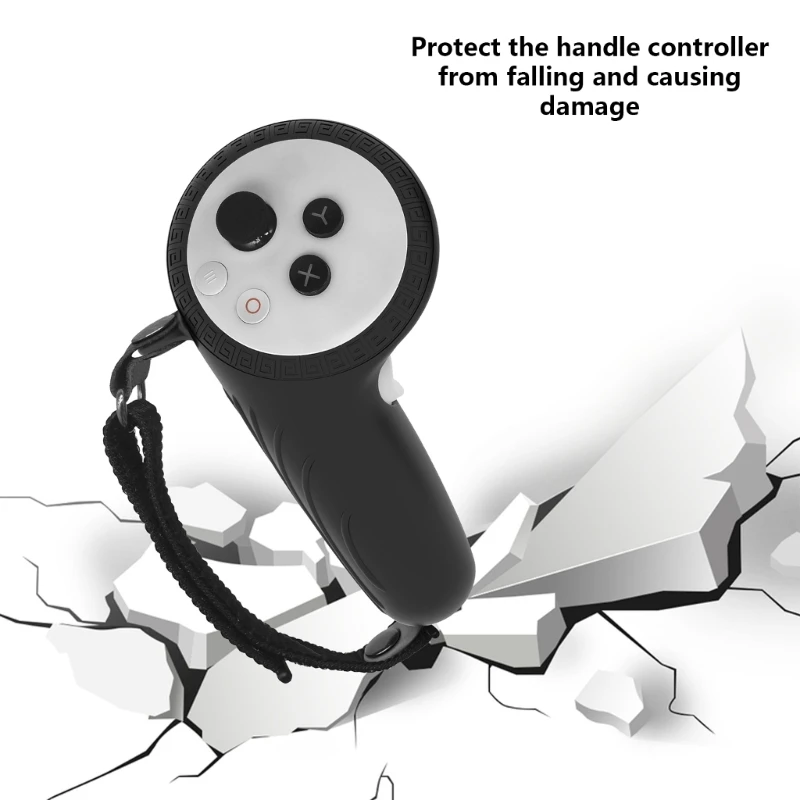 1 pair VR Controller Silicone Protective Cover for 4 Ultra Enhances Grip and Comfort Easy to Clean Handle Sleeve
1 pair VR Controller Silicone Protective Cover for 4 Ultra Enhances Grip and Comfort Easy to Clean Handle Sleeve