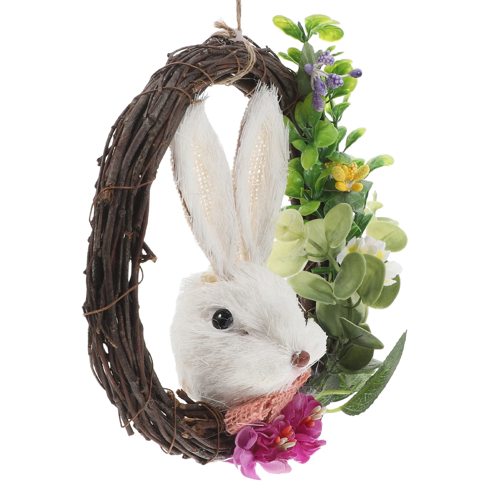 Easter Wreath Home Decor H crafted Bunny Woven Branch Artificial Blossom Spring Floral Hanger Wall Hang Rabbit Door
Easter Wreath Home Decor H crafted Bunny Woven Branch Artificial Blossom Spring Floral Hanger Wall Hang Rabbit Door