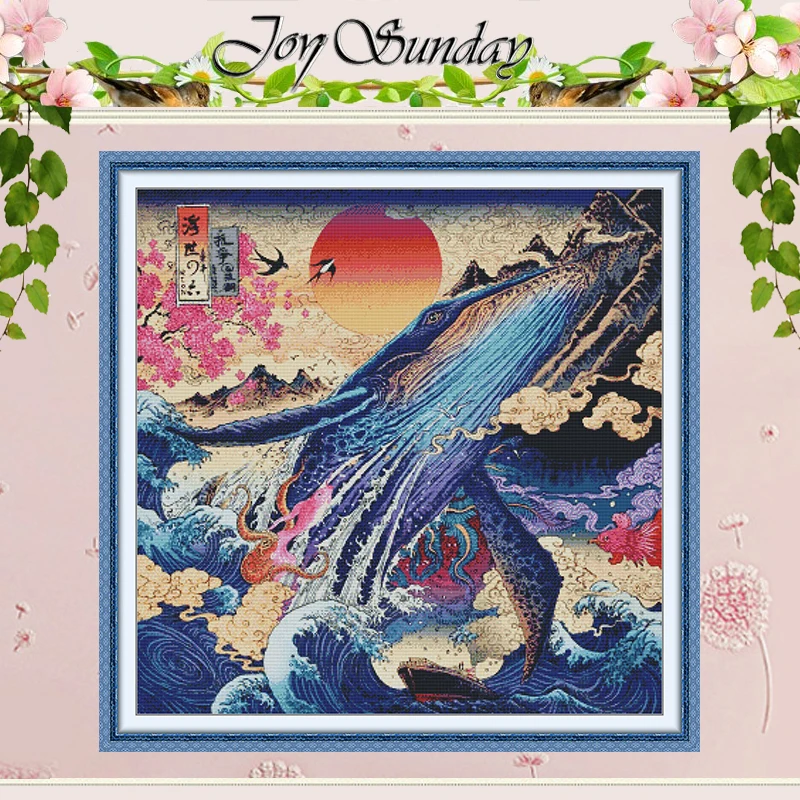 Sunset Shark Ukiyo-e узоры набор для вышивки крестом DIY 11CT 14CT 16CT штампованный DMC набор для вышивки крестом вышивка рукоделие
Sunset Shark Ukiyo-e узоры набор для вышивки крестом DIY 11CT 14CT 16CT штампованный DMC набор для вышивки крестом вышивка рукоделие