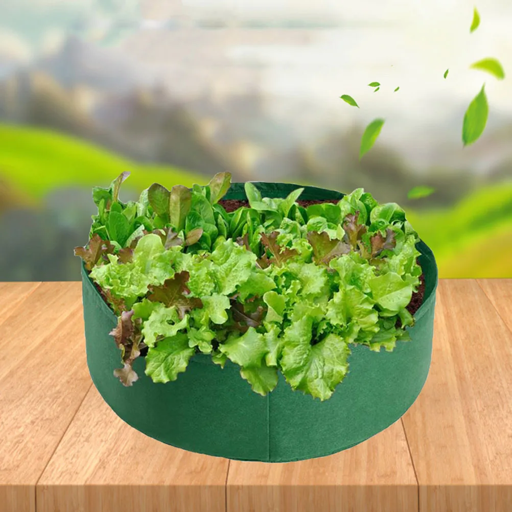 2 Pcs Grow Bag Moveable Planting Container Bags Growing Round Vegetable Planter Breathable
2 Pcs Grow Bag Moveable Planting Container Bags Growing Round Vegetable Planter Breathable