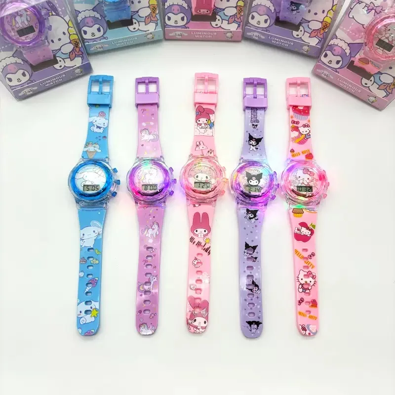 Часы Sanrio Hello Kitty, детские, с героями мультфильмов, Kulimi, Melody, модные и милые электронные часы, подарок для школьников на праздник
Часы Sanrio Hello Kitty, детские, с героями мультфильмов, Kulimi, Melody, модные и милые электронные часы, подарок для школьников на праздник