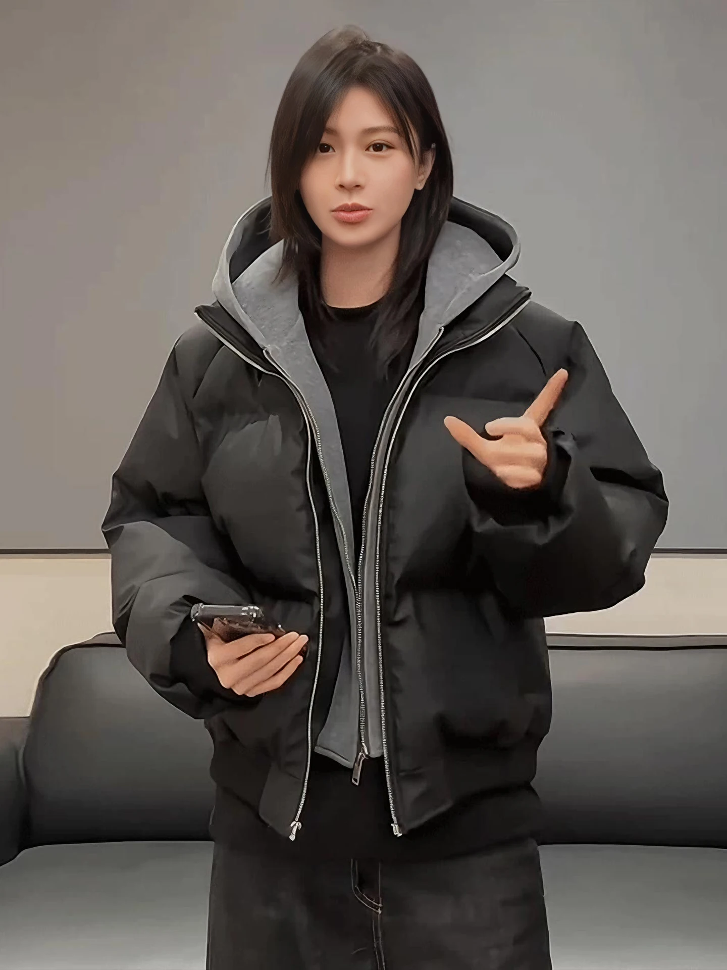 Bla Hooded Puffer Jaet Men's Winter ort Thiened Warm Cotton Coat Cleanfit Outerwear Youth Trendy Eco-friendly Material
Bla Hooded Puffer Jaet Men's Winter ort Thiened Warm Cotton Coat Cleanfit Outerwear Youth Trendy Eco-friendly Material