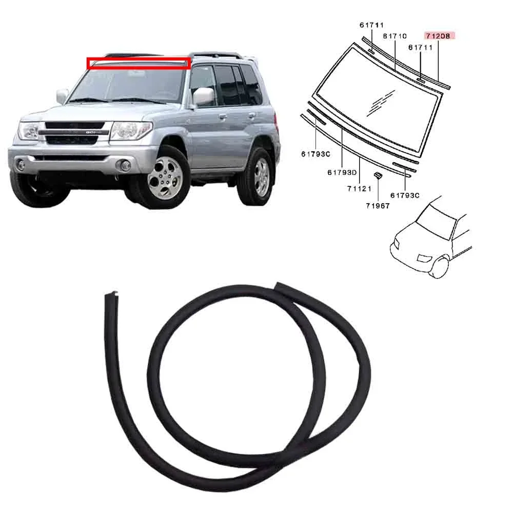 1 шт. верхняя резина для лобового стекла для Pajero Pinin, резиновая резина для ветрового стекла Montero IO, резиновое уплотнение переднего стекла для H70 H60 MR 447860 
1 шт. верхняя резина для лобового стекла для Pajero Pinin, резиновая резина для ветрового стекла Montero IO, резиновое уплотнение переднего стекла для H70 H60 MR 447860