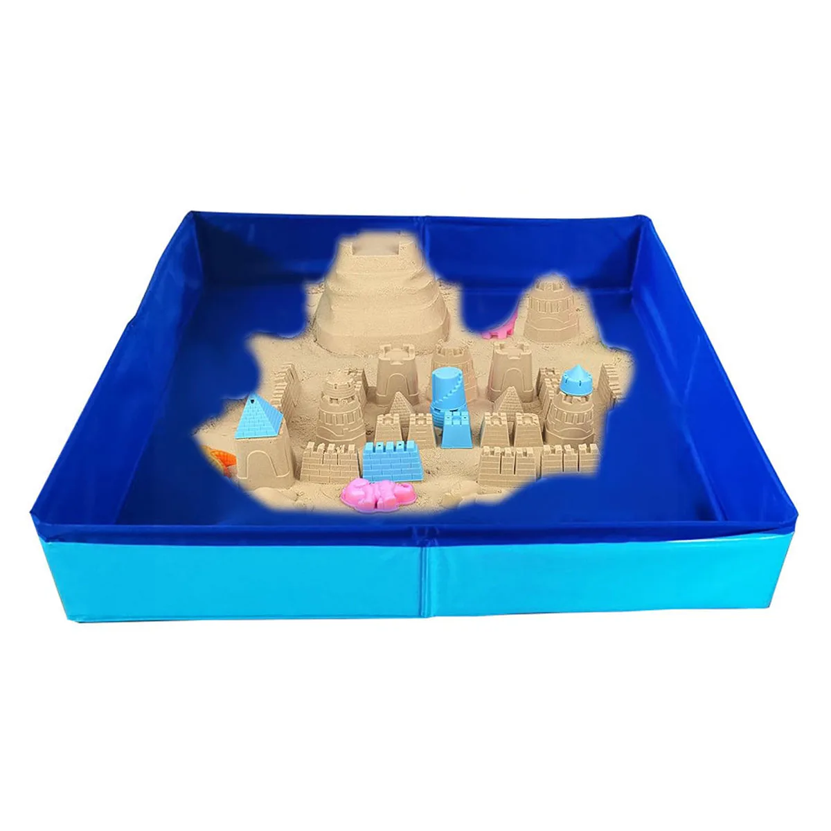 Sand Table for Children Sandbox Toys Boys Girl Kids Sand Toy, Backyard Beach Summer Activity Sensory Play Game Table Outdoor Toy
Sand Table for Children Sandbox Toys Boys Girl Kids Sand Toy, Backyard Beach Summer Activity Sensory Play Game Table Outdoor Toy