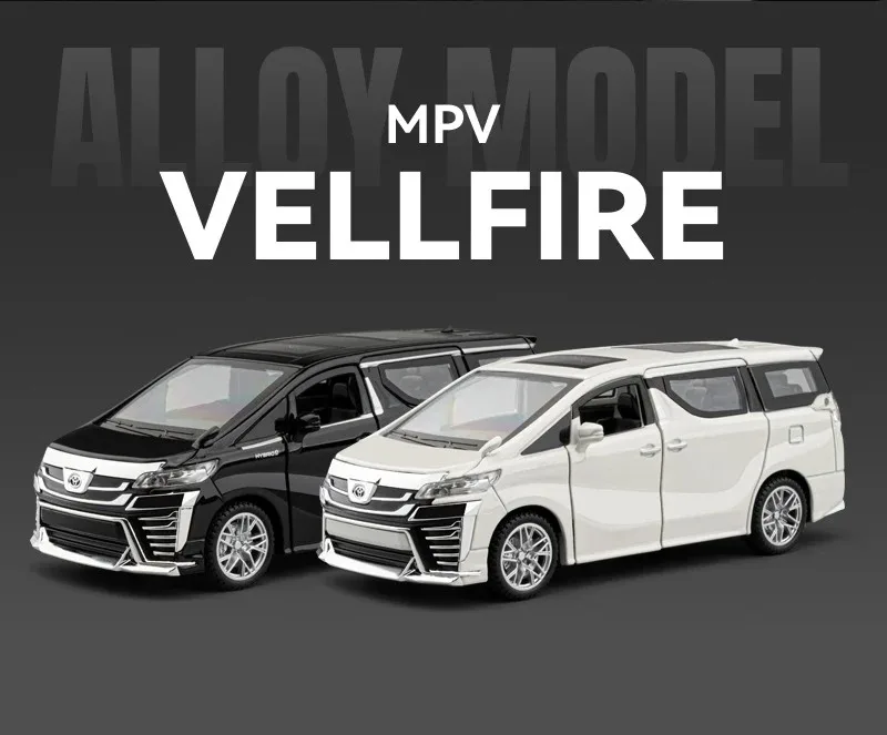 1:32 Toyota VELLFIRE MPV Alloy Car Model ,Diecasts Metal Toy Vehicles Car Model
1:32 Toyota VELLFIRE MPV Alloy Car Model ,Diecasts Metal Toy Vehicles Car Model