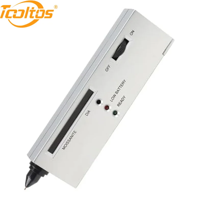 Professional diamond detection pen / jewelry detector with a precise probe, capable of detecting diamonds and morganites. Without battery installation.
Professional diamond detection pen / jewelry detector with a precise probe, capable of detecting diamonds and morganites. Without battery installation.