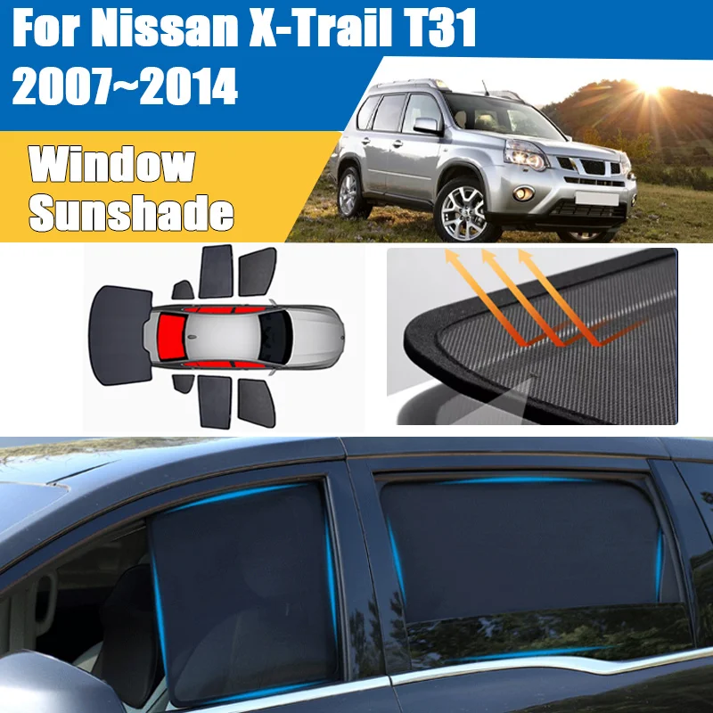Солнцезащитная шторка для окон автомобиля Nissan X-Trail T31 X Trail 2007-2014, сетчатая, с защитой от УФ-излучения, для лобового стекла, автомобильные аксессуары
Солнцезащитная шторка для окон автомобиля Nissan X-Trail T31 X Trail 2007-2014, сетчатая, с защитой от УФ-излучения, для лобового стекла, автомобильные аксессуары