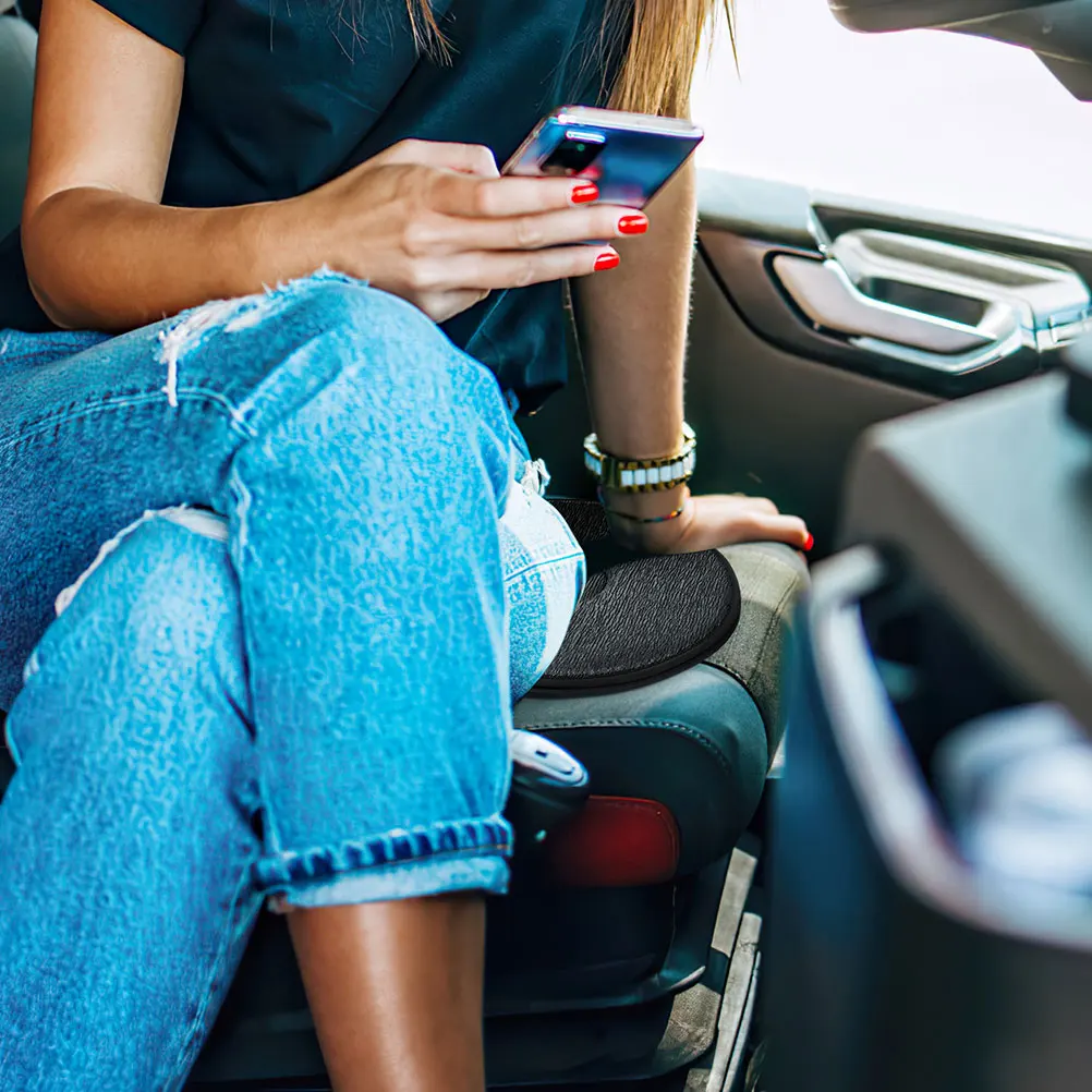 2pcs Rotating Car Seat Swivel Cushion 360 Degree Black Single Ring Portable Sandwich Fabric Cloth Pad Comfortable Durable
2pcs Rotating Car Seat Swivel Cushion 360 Degree Black Single Ring Portable Sandwich Fabric Cloth Pad Comfortable Durable