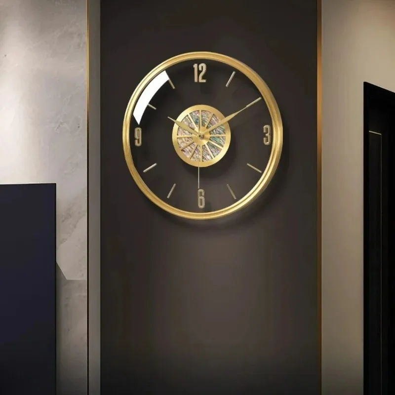 Круглые настенные часы: роскошный минималистичный дизайн, безопасные механические часы для декора комнаты, украшение для гостиной, Reloj De Pared
Круглые настенные часы: роскошный минималистичный дизайн, безопасные механические часы для декора комнаты, украшение для гостиной, Reloj De Pared