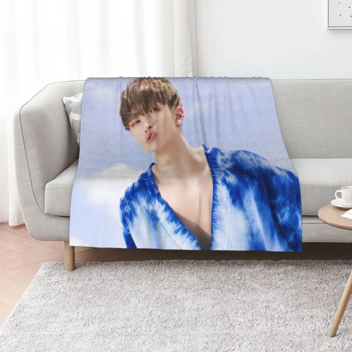 Ateez Mingi Throw Blanket Shaggy Furry Soft Blanket for Bedroom Living Room
Ateez Mingi Throw Blanket Shaggy Furry Soft Blanket for Bedroom Living Room