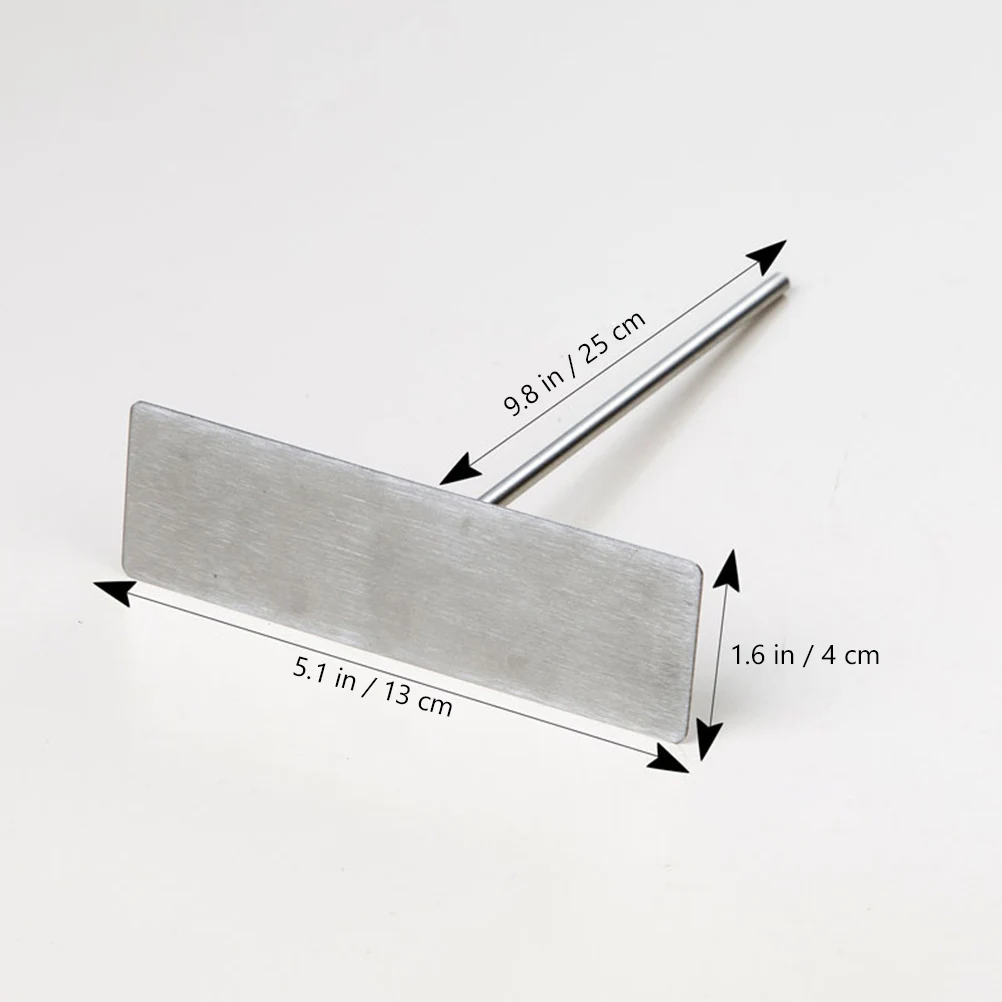 Stainless Steel Crepe Spreader Pancake Rake Smooth Surfacing Lightweight Construction Perfect for Crepe Pan Frying
Stainless Steel Crepe Spreader Pancake Rake Smooth Surfacing Lightweight Construction Perfect for Crepe Pan Frying