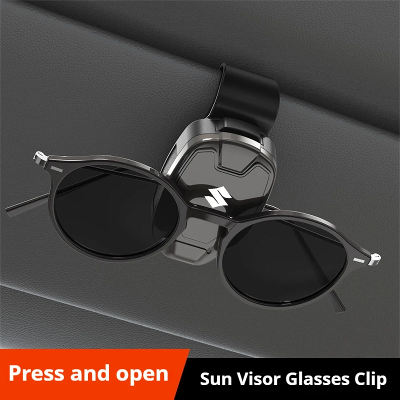 Car Sun Visor Glasses Holder Glasses Clip Car Sunglasses Holder Car Accessories Suitable for Suzuki Swift Jimny SX4 S Cross Alto
Car Sun Visor Glasses Holder Glasses Clip Car Sunglasses Holder Car Accessories Suitable for Suzuki Swift Jimny SX4 S Cross Alto
