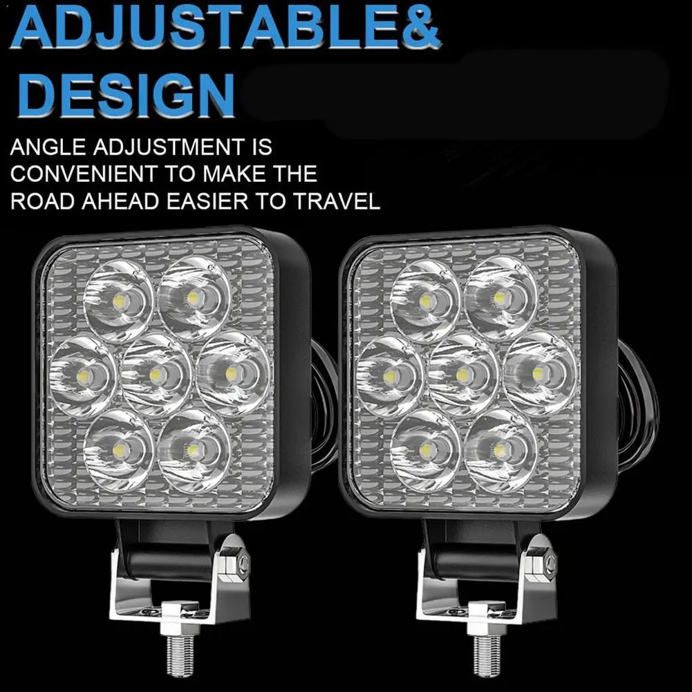 Super Bright LED Offroad Spotlight 21W Auxiliary Driving Lamp 6500K White Fog Light Universal Work Light for Truck SUV Boat
Super Bright LED Offroad Spotlight 21W Auxiliary Driving Lamp 6500K White Fog Light Universal Work Light for Truck SUV Boat