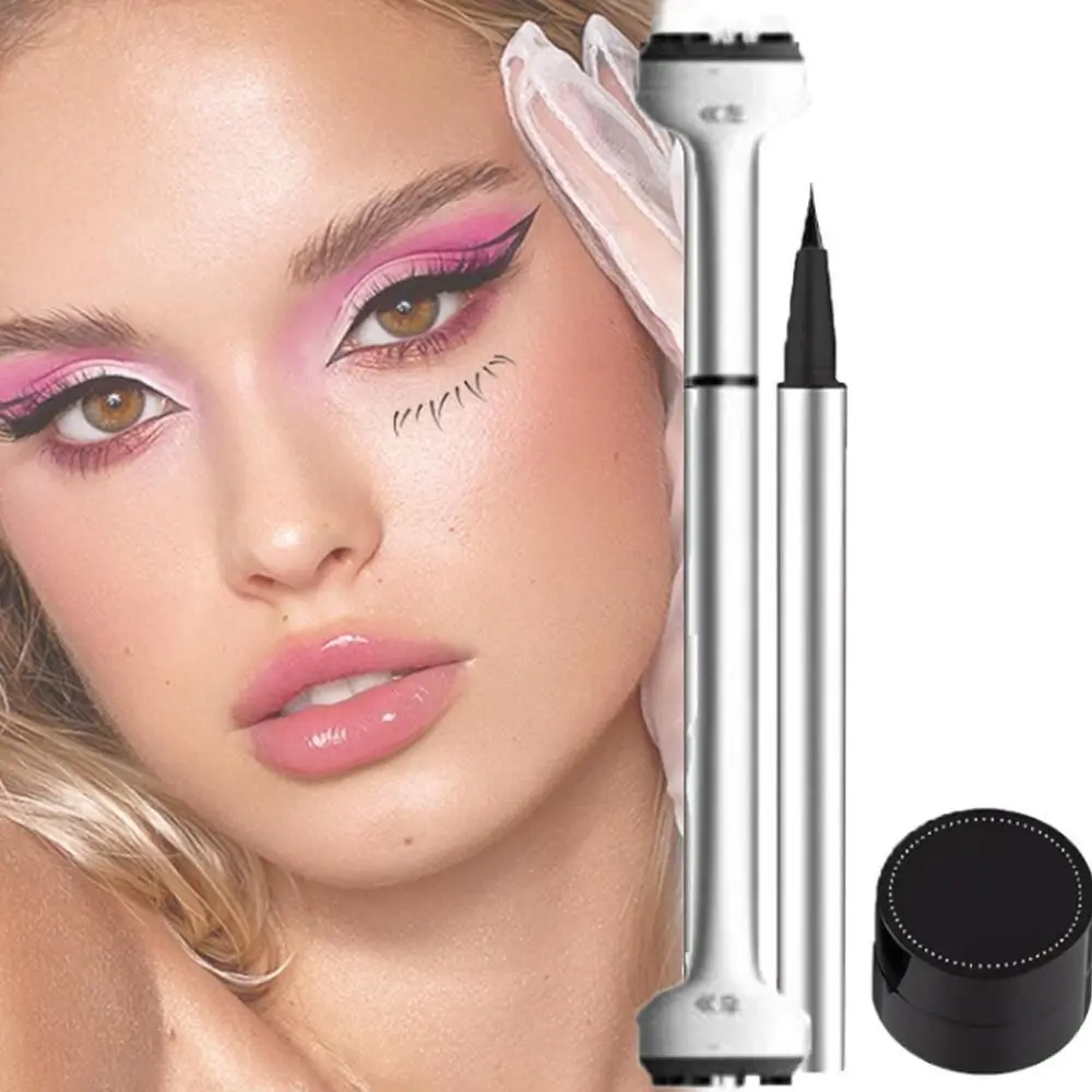 Portable Waterproof Lower Lash Stamp Set Easy to Use 0.01mm tip Silicone Eyelash Stamp Quick Dry Eye Liner
Portable Waterproof Lower Lash Stamp Set Easy to Use 0.01mm tip Silicone Eyelash Stamp Quick Dry Eye Liner