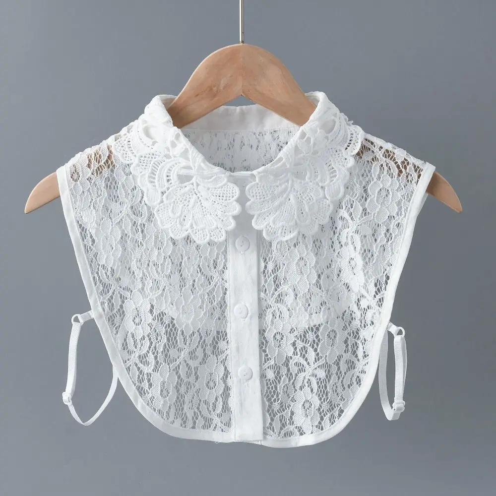 New Fashion Detachable Fake Collar Lace White Black Neckline Half Shirt Women Girls
New Fashion Detachable Fake Collar Lace White Black Neckline Half Shirt Women Girls