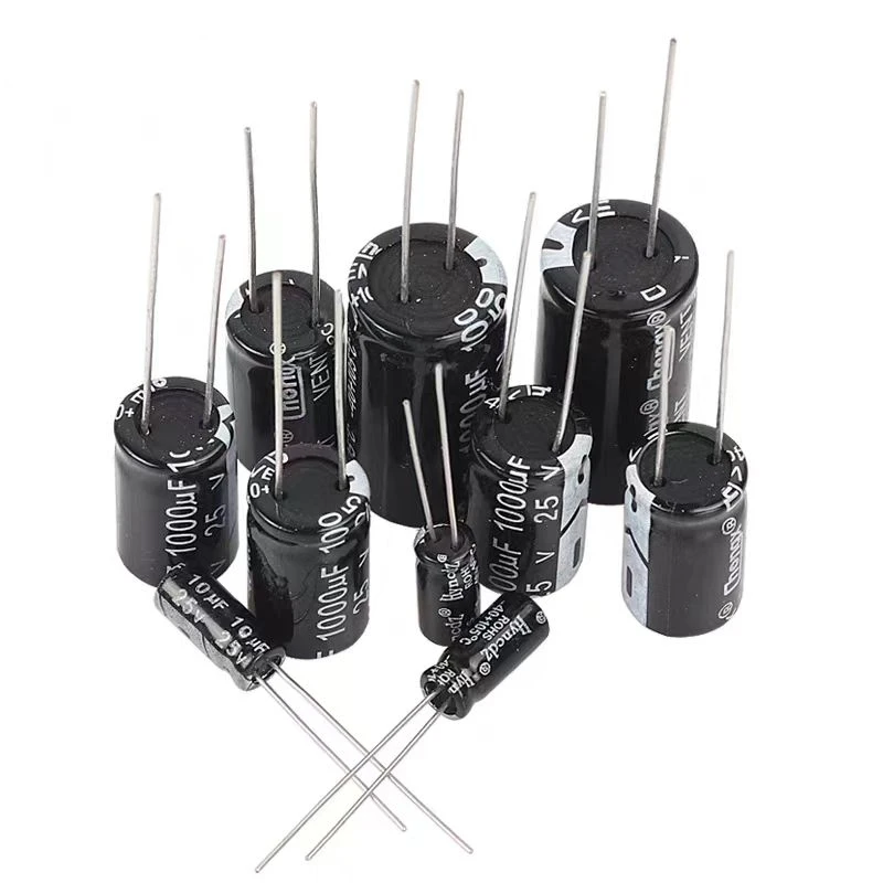 63V high and low temperature resistant direct insertion aluminum electrolytic capacitor with high frequency and low resistance
63V high and low temperature resistant direct insertion aluminum electrolytic capacitor with high frequency and low resistance