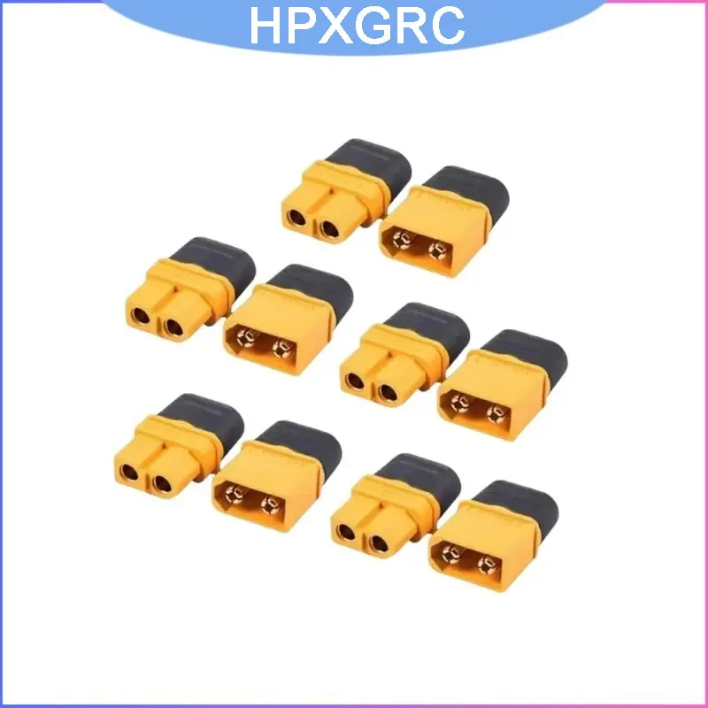 10PCS AMASS XT60H Connector Set with Protective Cover, Male/Female Power Plug with Sheath for Lipo Battery RC Planes & Cars
10PCS AMASS XT60H Connector Set with Protective Cover, Male/Female Power Plug with Sheath for Lipo Battery RC Planes & Cars