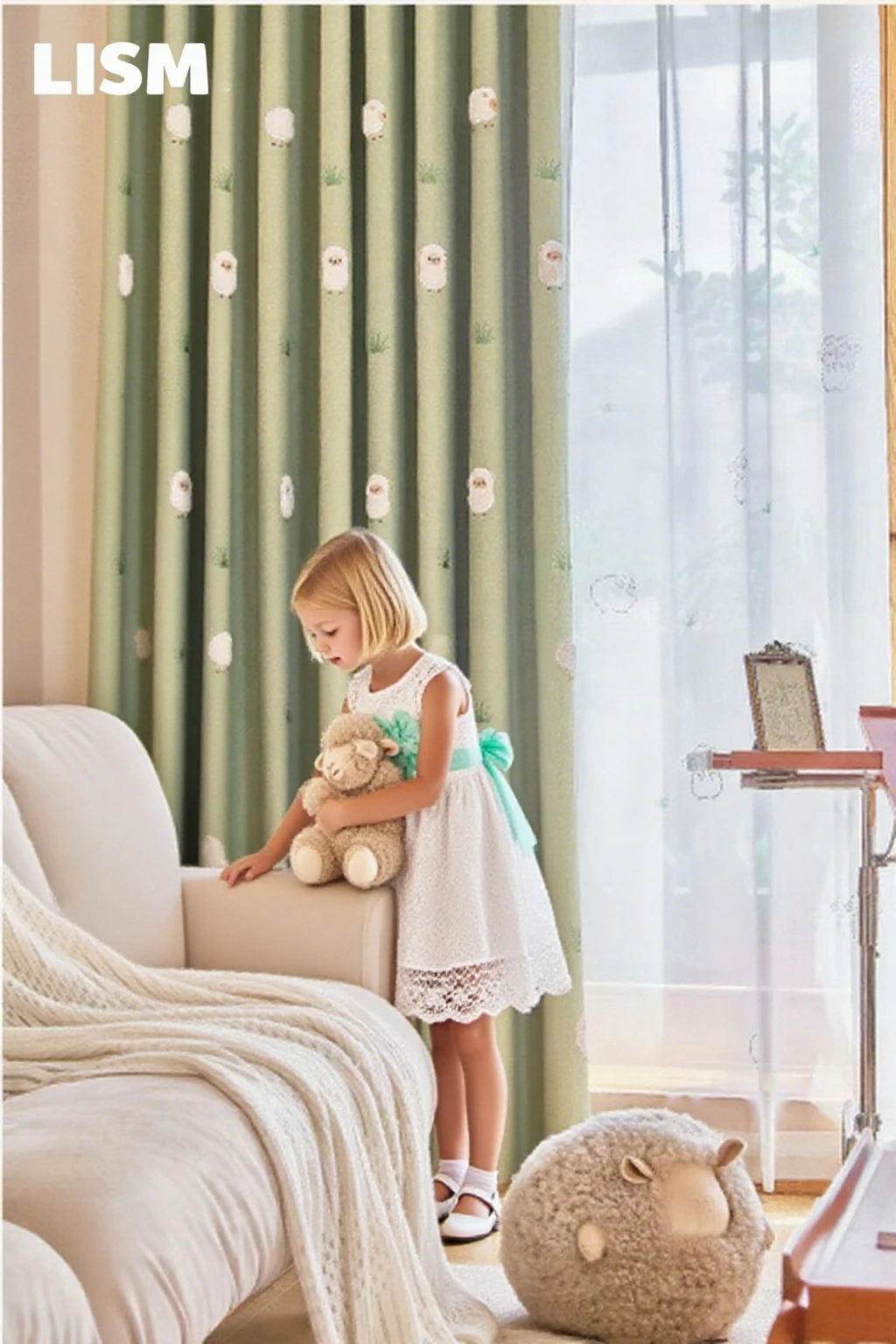 Cartoon Beige Bear Astronaut Embroidered Curtains Children's Bedroom Imitation Linen Blackout Cloth Custom Window Jacquard Tulle
Cartoon Beige Bear Astronaut Embroidered Curtains Children's Bedroom Imitation Linen Blackout Cloth Custom Window Jacquard Tulle