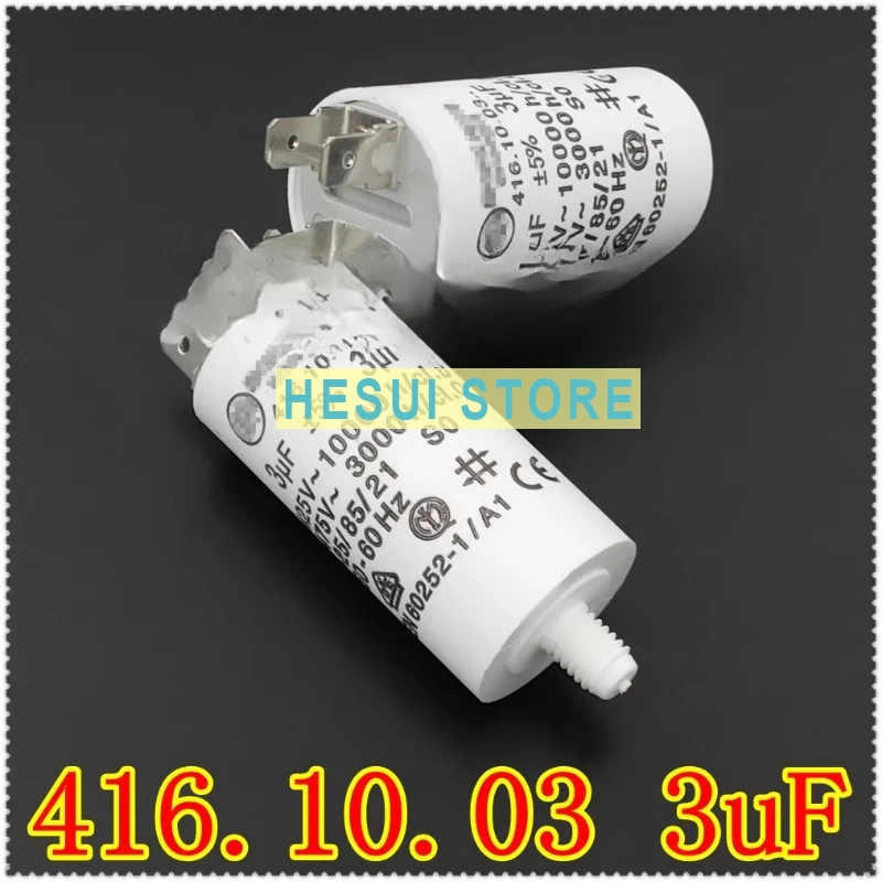 416.10.03 Конденсатор для запуска двигателя вентилятора 3uF 425-475В
416.10.03 Конденсатор для запуска двигателя вентилятора 3uF 425-475В
