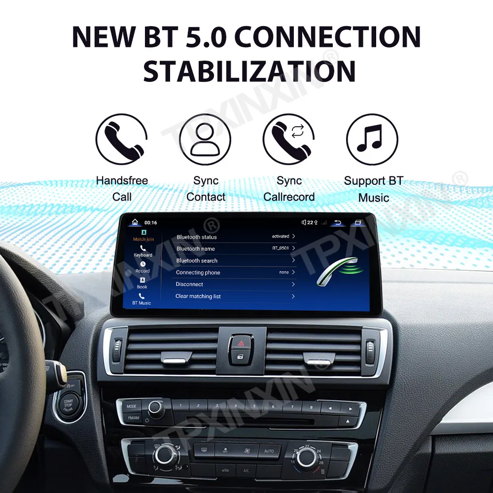 12,9 "Ультра двойной BT Qualcomm для BMW 1 серии 2013-2017 Android 13 Автомобильный радиоприемник Carplay GPS-навигация Мультимедийный плеер Головное устройство
12,9 "Ультра двойной BT Qualcomm для BMW 1 серии 2013-2017 Android 13 Автомобильный радиоприемник Carplay GPS-навигация Мультимедийный плеер Головное устройство