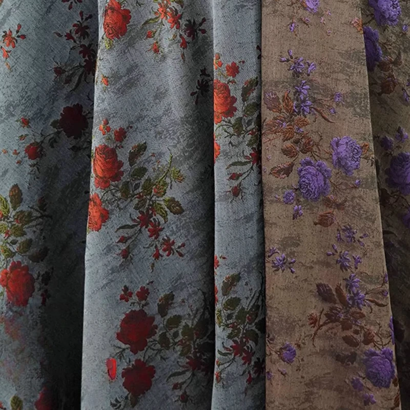 Хлопковая парча с тонким узором розы, жаккардовая ткань для жилета Cheongsam, сценические костюмы, окрашенная пряжа, материал для шитья своими руками
Хлопковая парча с тонким узором розы, жаккардовая ткань для жилета Cheongsam, сценические костюмы, окрашенная пряжа, материал для шитья своими руками